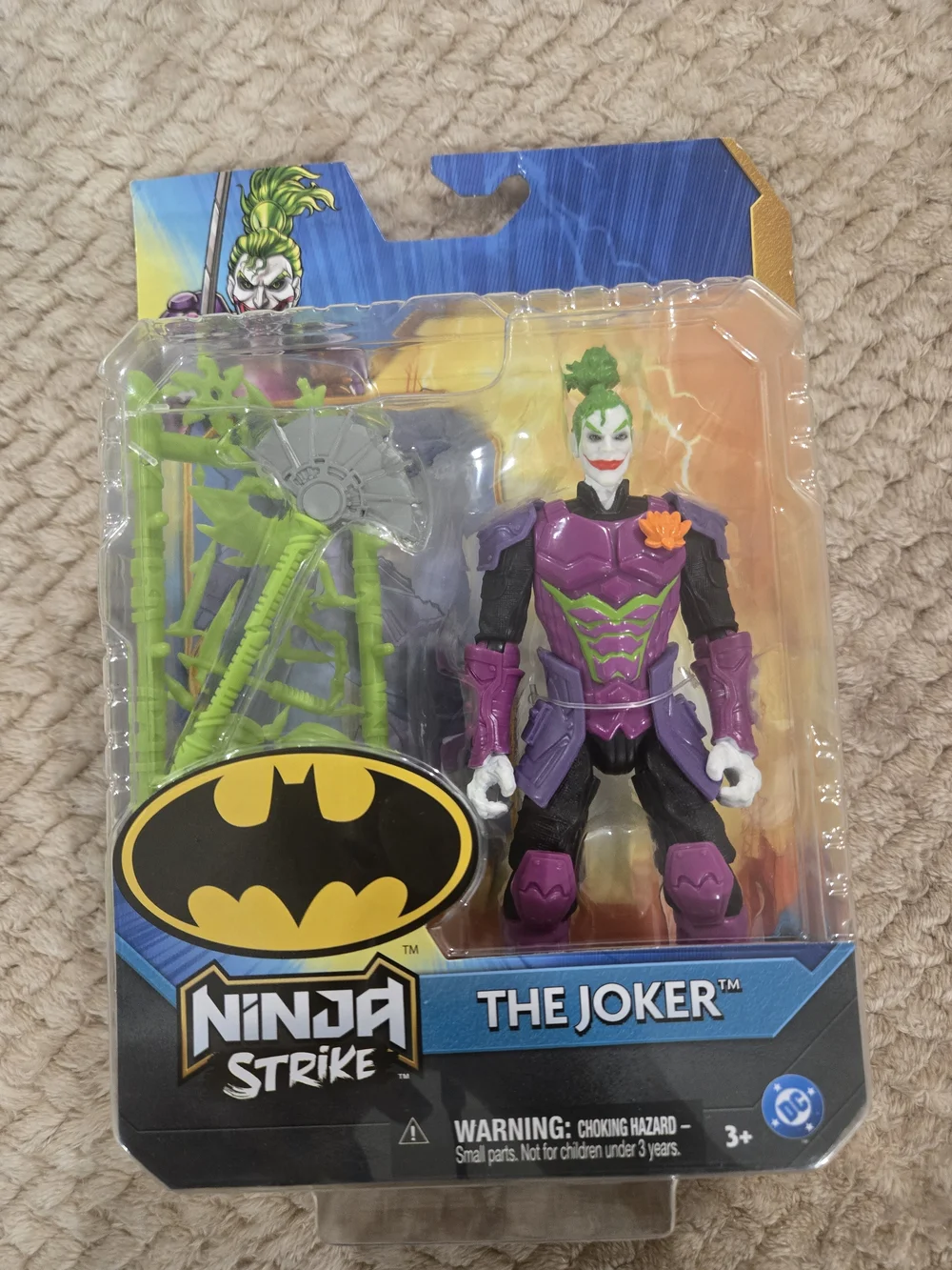 DC Batman Ninja Strike The Joker Action Figure w/ Weapons NIP